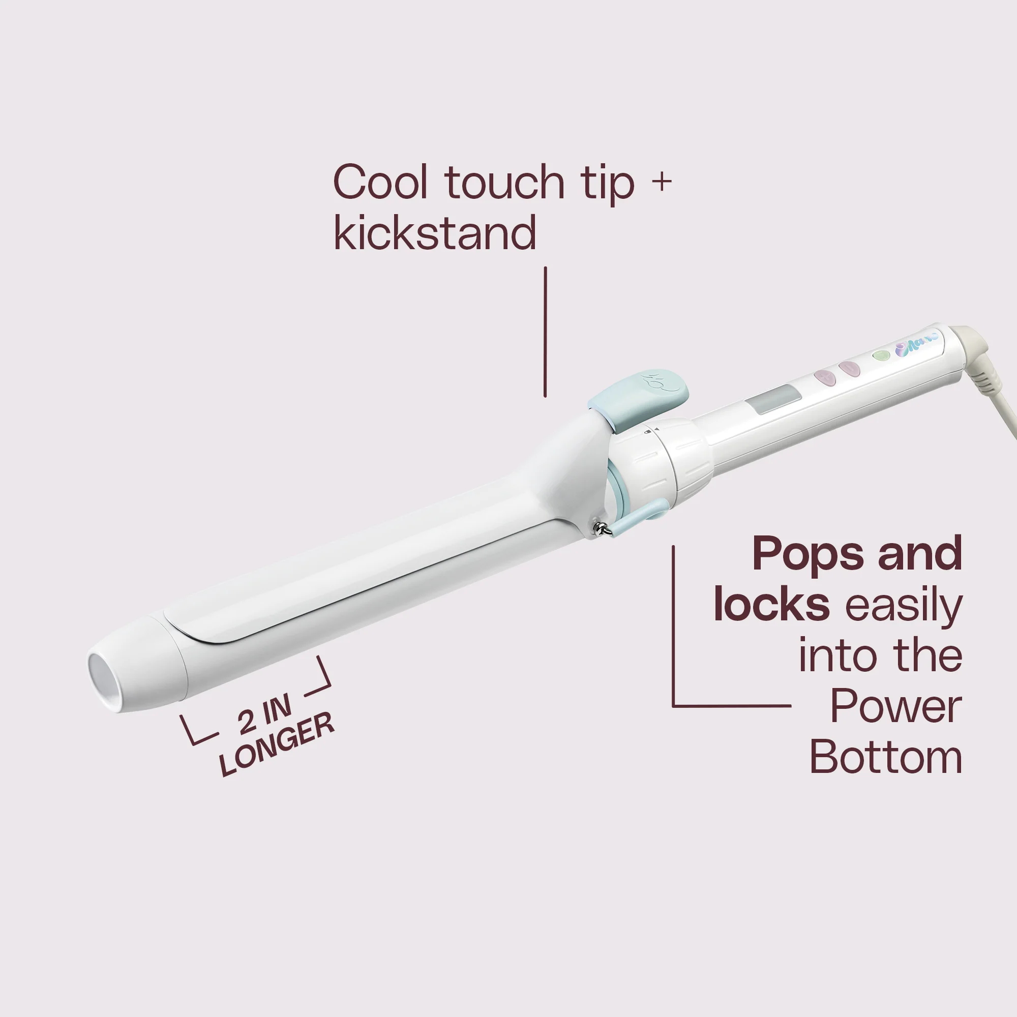 1.25" Curling Iron Extended Length Attachment - Image 5