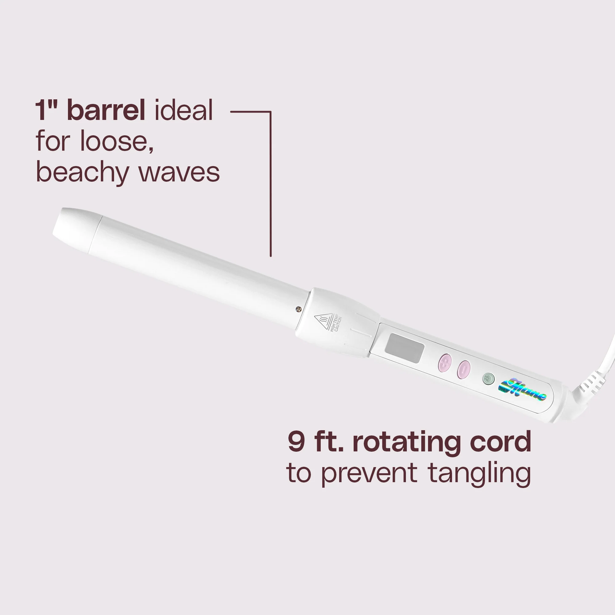 Let's Bounce 1” (25MM) Curling Wand - Image 8