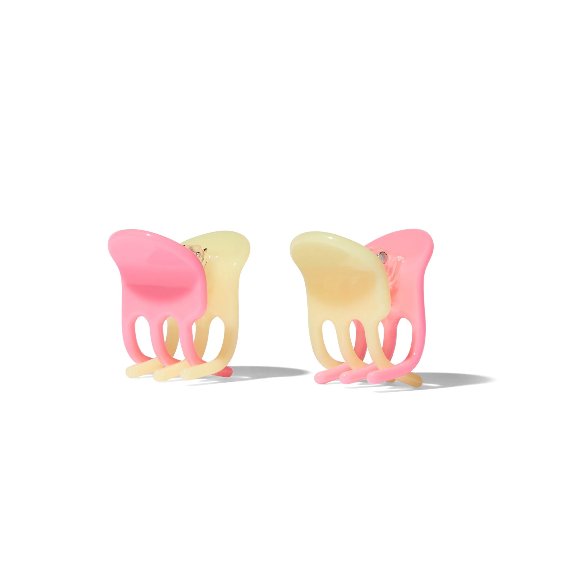 Lil' Chunk Two-Toned Mini Claw Clips - Image 3
