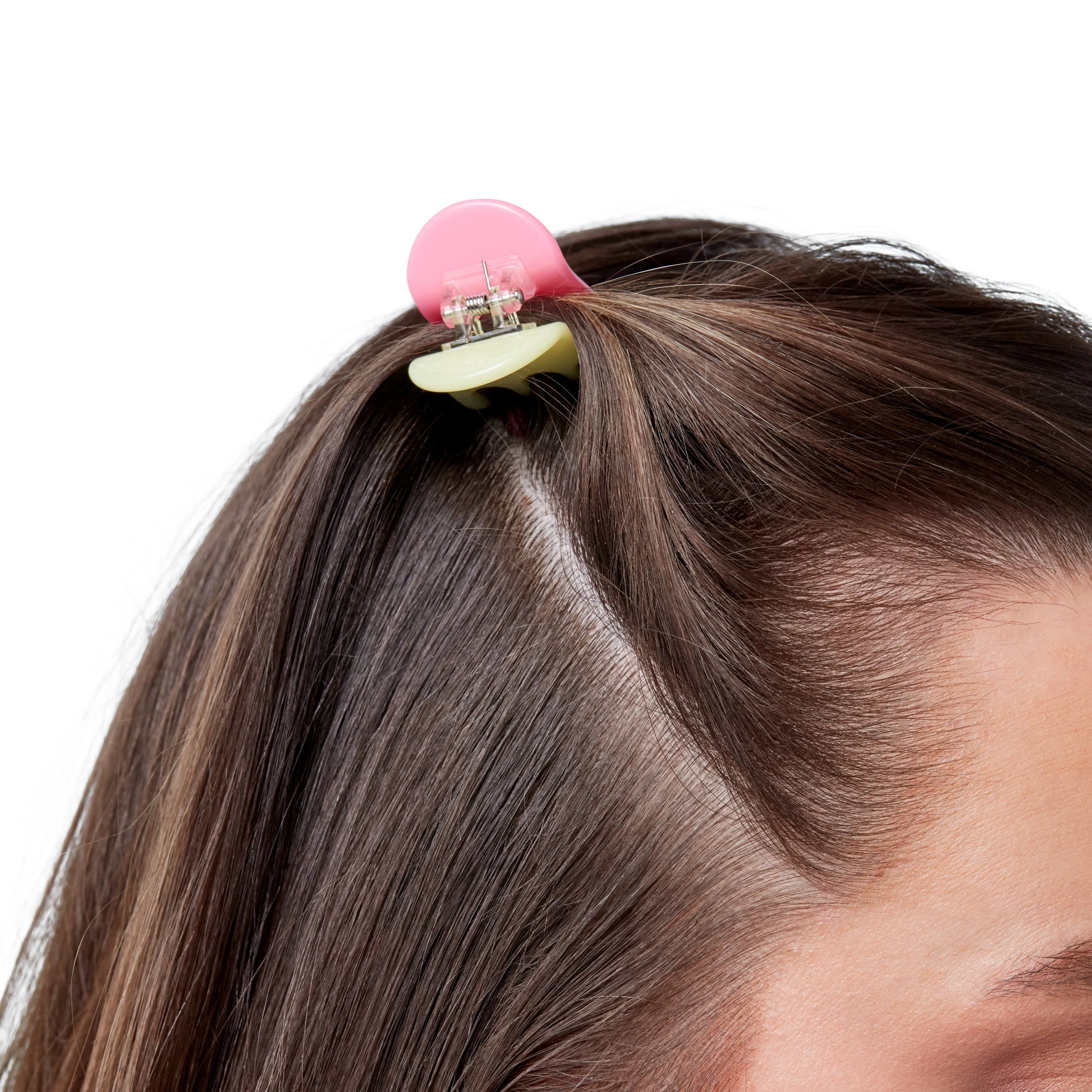 Lil' Chunk Two-Toned Mini Claw Clips - Image 5