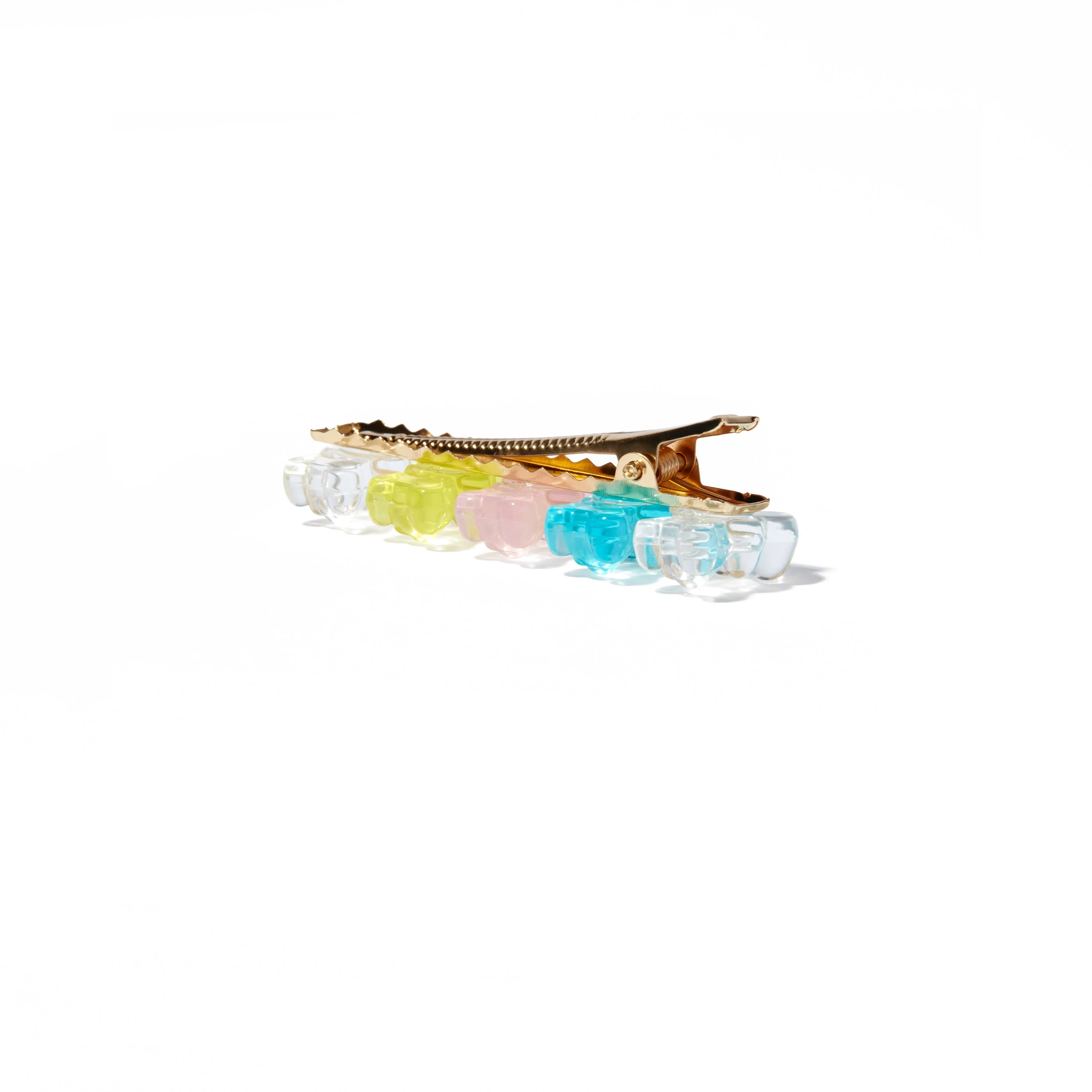Glossy Pastel Gummy Bears Hair Clips - Image 3