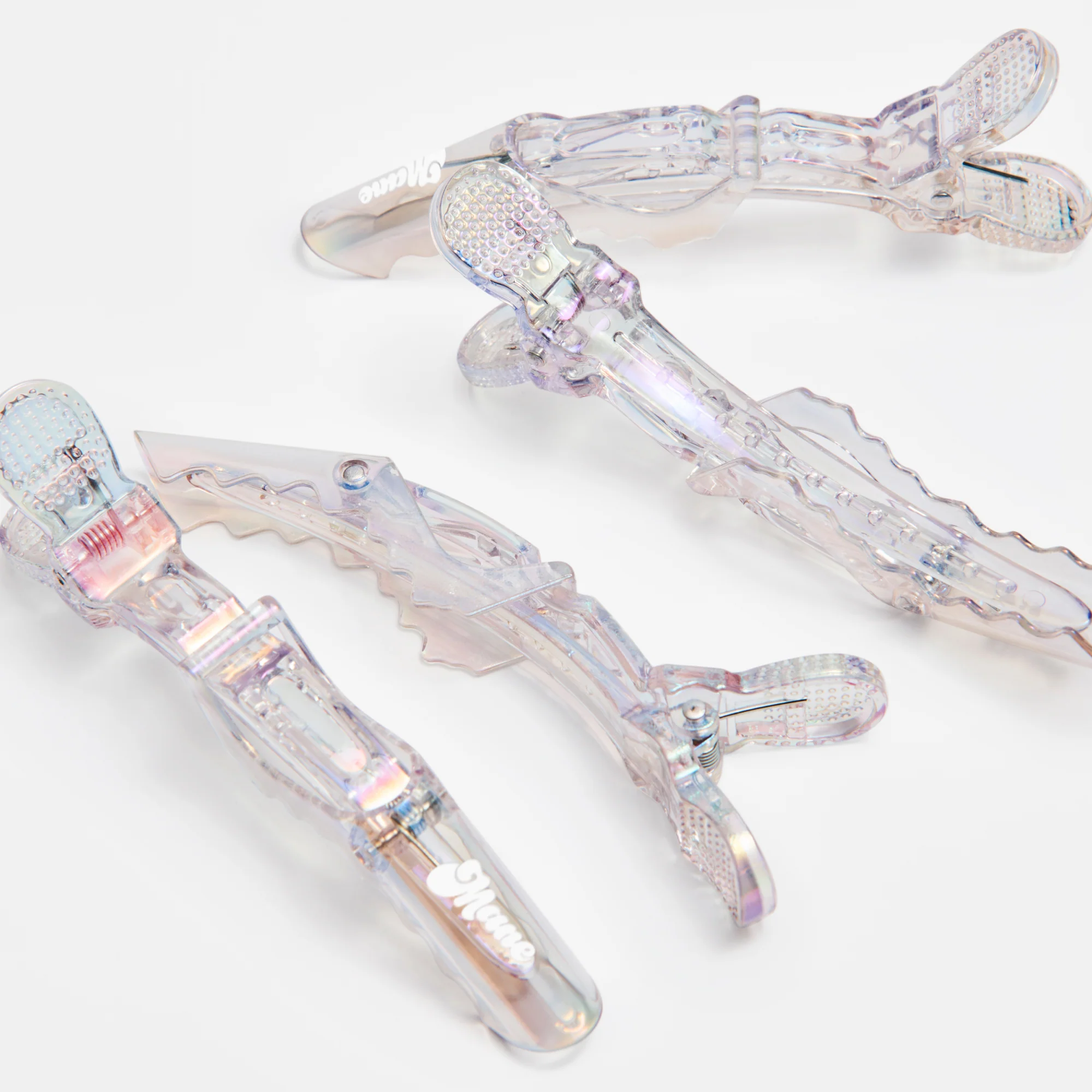 All Grip, No Slip Holographic Alligator Hair Clips - Image 3