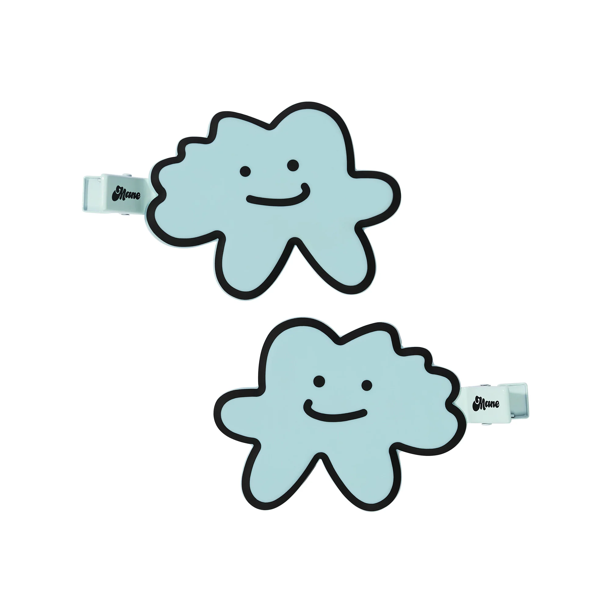 Partly Cloudy Hair Clips