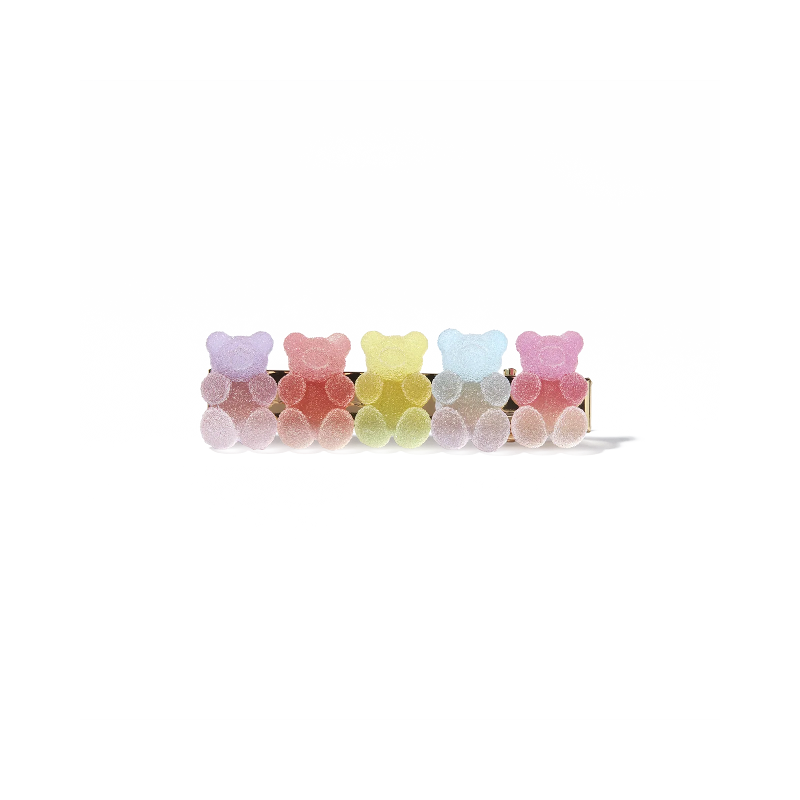 Sugar Ombre Gummy Bears Hair Clips - Image 3